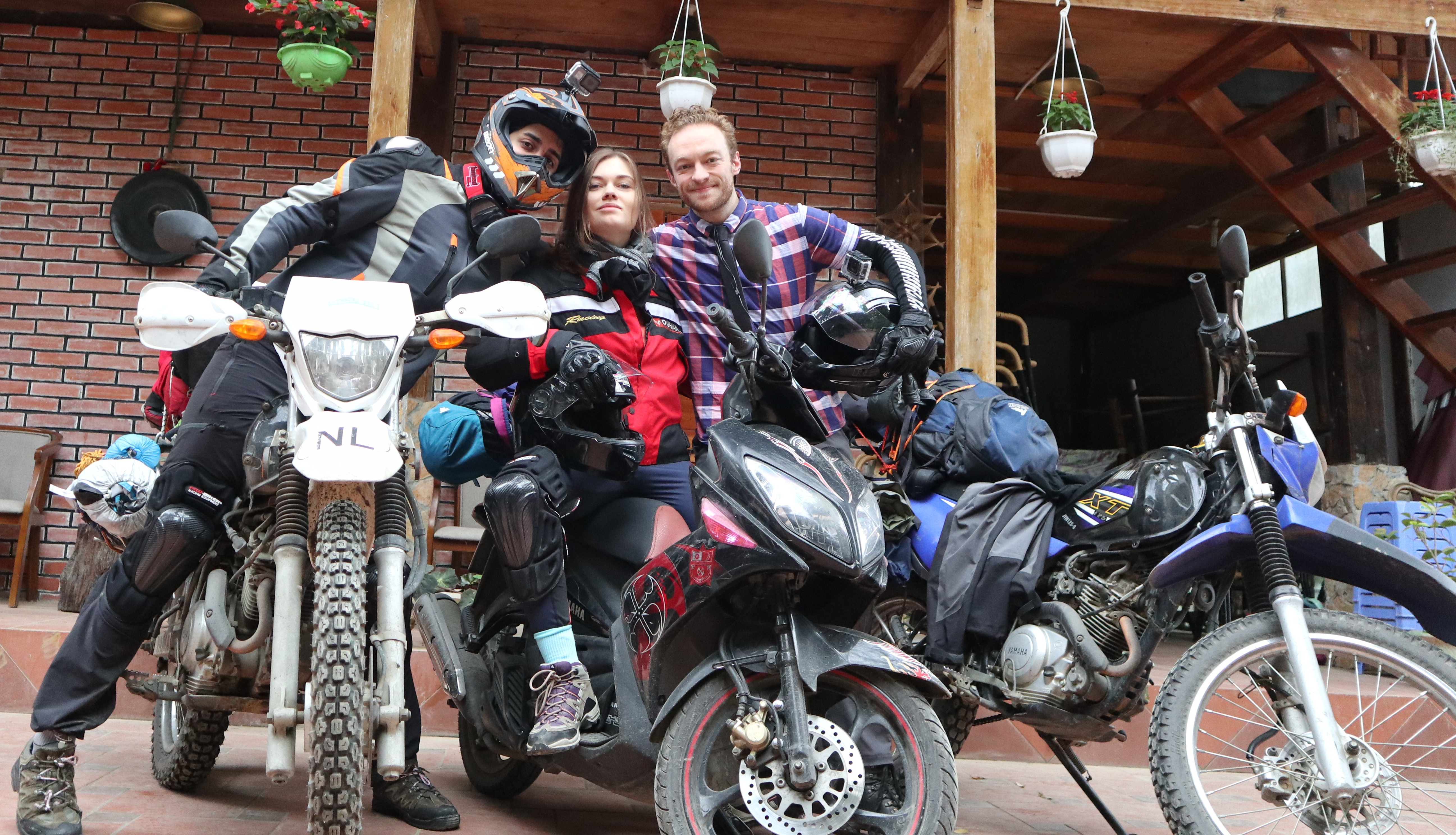 Friends, Motorcycles, Vietnam, Fun