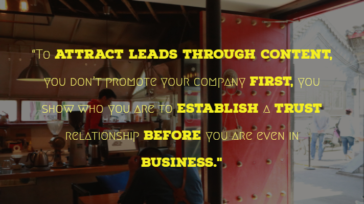 Content management, Generate Leads, Content marketing, learn about content, good content, generate sales