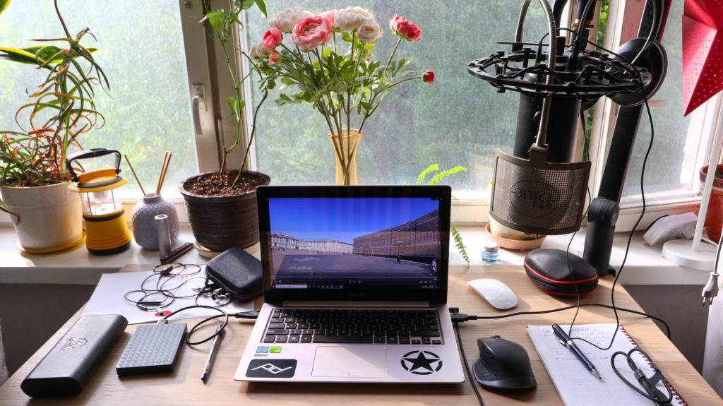 Traveling During the Pandemic, Remote Work Station, Remote Work from Home